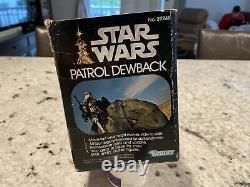 Vintage Star Wars 1978 Kenner PATROL DEWBACK withOriginal Box, Inserts & Paperwork