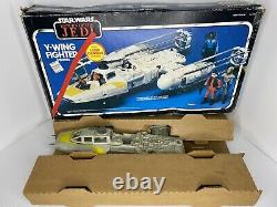 Vintage Star Wars 1983 Kenner ROTJ Y-WING FIGHTER With Box and Insert