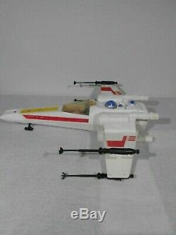 Vintage Star Wars ANH 1978 X-Wing Fighter withBox Clean Fully Functional ^