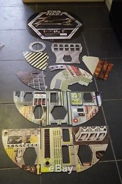 Vintage Star Wars Death Star By Palitoy UK cardboard version boxed 1977 Playset