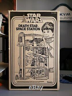 Vintage Star Wars Death Star Playset 100% Complete with Box Kenner 1978
