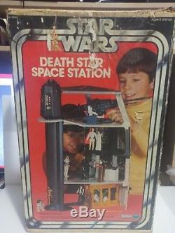 Vintage Star Wars Death Star Space Station Playset with Box 1978 not complete