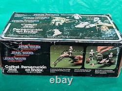 Vintage Star Wars ENDOR CHASE PLAYPACK w box UK Palitoy 1984 POTF