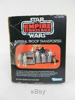 Vintage Star Wars ESB 1979 Imperial Troop Transporter withBox Fully Functional