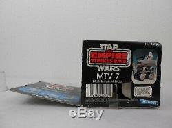 Vintage Star Wars ESB 1981 MTV-7 Mini-Rig withBox & Figure Very Nice COO HK