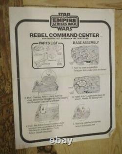 Vintage Star Wars ESB Rebel Command Centre Boxed with original Action Figures