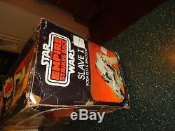 Vintage Star Wars ESB Slave 1 in Original Box