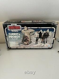 Vintage Star Wars ESB Turret & Probot Playset Complete Palitoy Boxed 1981 Rare