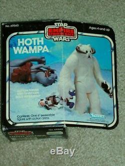 Vintage Star Wars KENNER 1981 HOTH WAMPA Creature ESB SEALED BOX MISB AFA IT