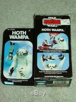 Vintage Star Wars KENNER 1981 HOTH WAMPA Creature ESB SEALED BOX MISB AFA IT