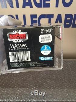 Vintage Star Wars Kenner Original ESB Hoth WAMPA Factory Sealed Box AFA 80