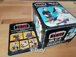 Vintage Star Wars MIB MLC-3 Mini-Rig Never Removed! European ROTJ Box 1983