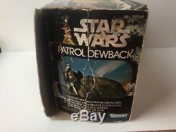 Vintage Star Wars Patrol Dewback Boxed 1979 Kenner Original Issue