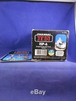 Vintage Star Wars ROTJ 1983 ISP-6 Imperial Shuttle Pod Nice withBox, Inst & Booklet