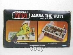 Vintage Star Wars ROTJ 1983 Jabba's Throne Room Complete withBox Very Nice