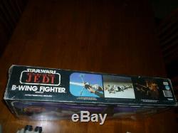Vintage Star Wars ROTJ B-Wing Fighter in the Original Box! Sounds Work