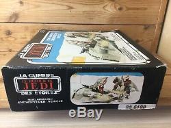Vintage Star Wars ROTJ Snowspeeder BOXED Palitoy Kenner With Instructions