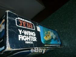 Vintage Star Wars ROTJ Y-Wing Fighter in the Original Box