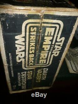Vintage Star Wars Star Destroyer Playset with the Original Box