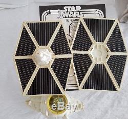 Vintage Star Wars White Tie Fighter Palitoy Sticker Kenner Boxed Complete 1978