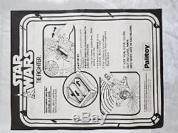 Vintage Star Wars White Tie Fighter Palitoy Sticker Kenner Boxed Complete 1978