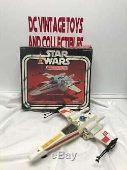 Vintage Star Wars X-Wing Fighter By Kenner With Original Box Lights/Sound Work