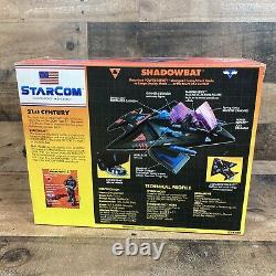 Vintage StarCom ShadowBat 1986 Battle Cruiser Collectible -NIB Sealed