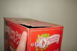 Vintage Strawberry Shortcake Miniatures Cabinet Original Box Lot with PVC Minis