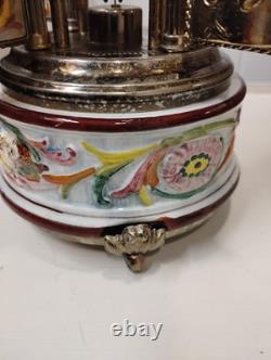 Vintage Swiss Reuge Dancing Ballerina Music Box Carousel Lipstick. Love Story