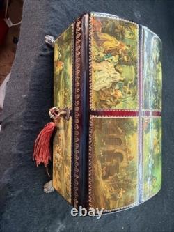 Vintage Swiss Reuge Sainte Croix CH 4 / 50 Music Box Switzerland Plays 4 Songs
