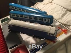Vintage THE BIG BIG Passenger Train By Nova Boxed Set Very Rare! O Gauge