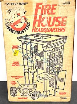 Vintage THE REAL GHOSTBUSTERS FIRE HOUSE HEADQUARTERS Kenner 1984 Boxed