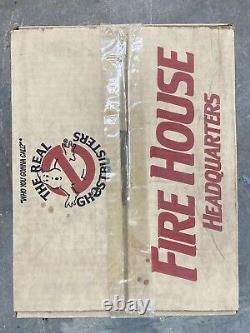 Vintage THE REAL GHOSTBUSTERS Kenner FIRE HOUSE HEADQUARTERS New In Box Complete