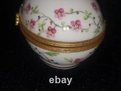 Vintage TIFFANY & CO PRIVATE STOCK LE TALLEC HAND PAINTED TRINKET BOX, FRANCE