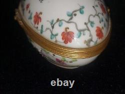 Vintage TIFFANY & CO PRIVATE STOCK LE TALLEC HAND PAINTED TRINKET BOX, FRANCE