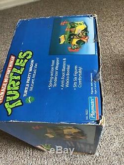 Vintage TMNT Ninja Turtles Van Party Wagon 1989 With Original Box