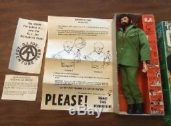 Vintage Talking G. I. Joe Adventure Team Commander in Box Hasbro 1970
