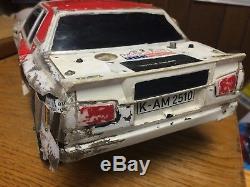 Vintage Tamiya 1/12 RC Toyota Celica GrB chassis and box 50864