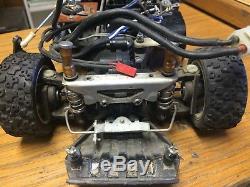 Vintage Tamiya 1/12 RC Toyota Celica GrB chassis and box 50864