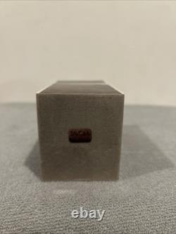 Vintage Tavola by Oggetti Brown decorative trinket box 6x 3