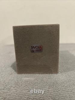 Vintage Tavola by Oggetti Brown decorative trinket box 6x 3