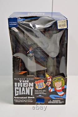 Vintage The Iron Giant Animated Bank Trendmasters with Original Box FREE SHIPPING
