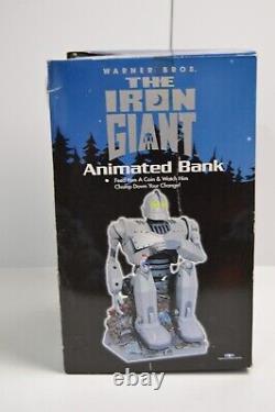 Vintage The Iron Giant Animated Bank Trendmasters with Original Box FREE SHIPPING