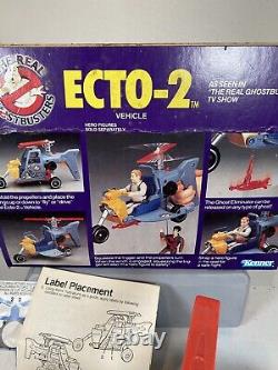 Vintage The REAL Ghostbusters 1984-86 Ecto-2 Vehicle with box and Manual