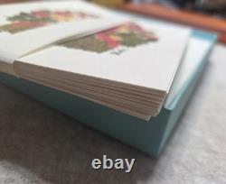Vintage Tiffany & Co Andy Warhol Christmas Cards Set 10 Box Envelopes