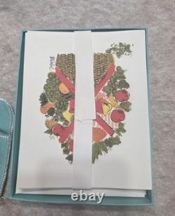 Vintage Tiffany & Co Andy Warhol Christmas Cards Set 10 Box Envelopes