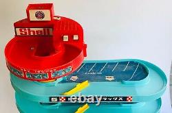 Vintage Tomy Tomica World Series Parking & Service Station Playset Boxed Rare
