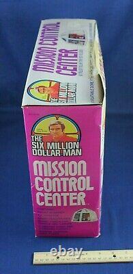 Vintage Toy Kenner UNUSED 1976 MISSION CONTROL BOX Six 6 Million Dollar Man