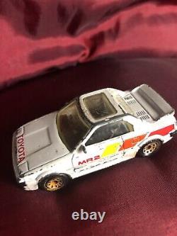 Vintage Toyota White Unique Limited rare 80's Quality Collectible Diecast Car