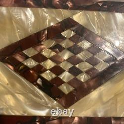 Vintage Tramp Art Deco Celluloid Plastic Bakelite Hinged Box